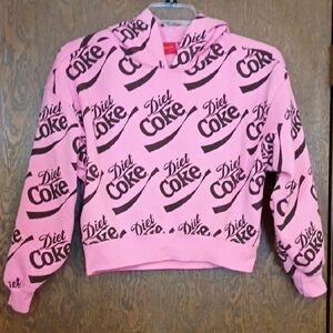 Pink Hoodie Sweatshirt